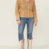Yellowstone Women’s Fringe Suede Leather Jacket - Image 4