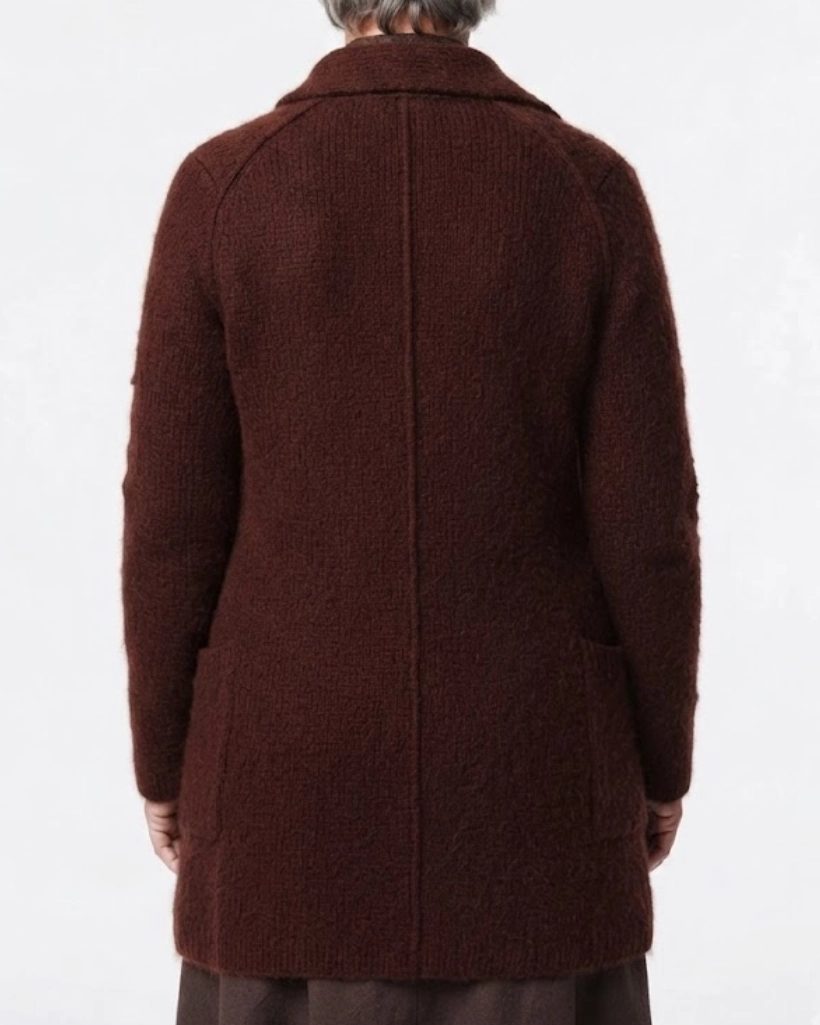 Yellowstone 1923 Cara Dutton Brown Coat - Image 3