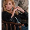 Yellowstone S04 Beth Dutton Black Biker Leather Jacket - Image 7