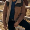 Yellowstone S05 Kayce Dutton Suede Leather Jacket - Image 6
