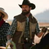 Yellowstone Ian Bohen Ryan Two-Tone Cotton Ranch Vest - Image 3