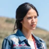 Yellowstone Monica Dutton Denim Blue Jacket - Image 2