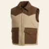 Yellowstone Ian Bohen Ryan Two-Tone Cotton Ranch Vest - Image 4