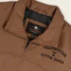Yellowstone S03 John Dutton Brown Wool Vest - Image 4