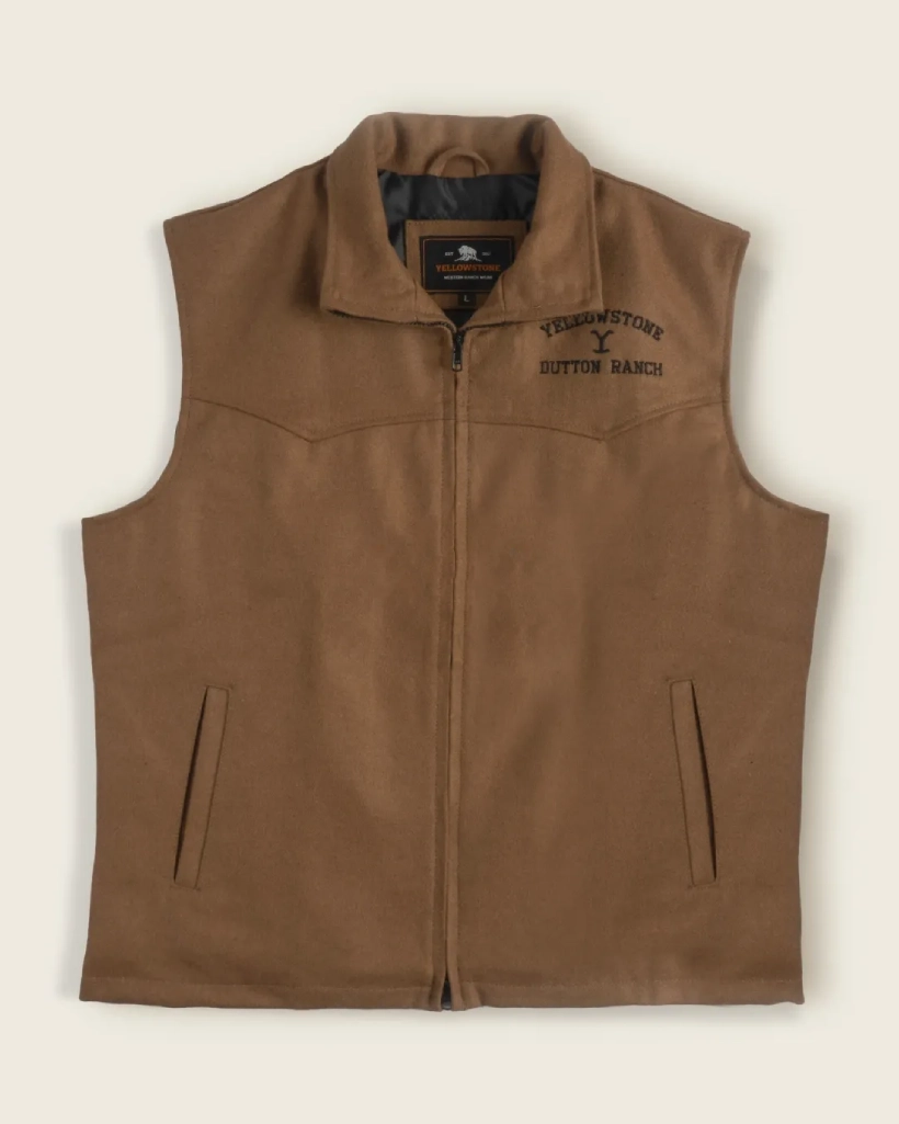 Alternative view of Yellowstone S03 John Dutton Wool Vest