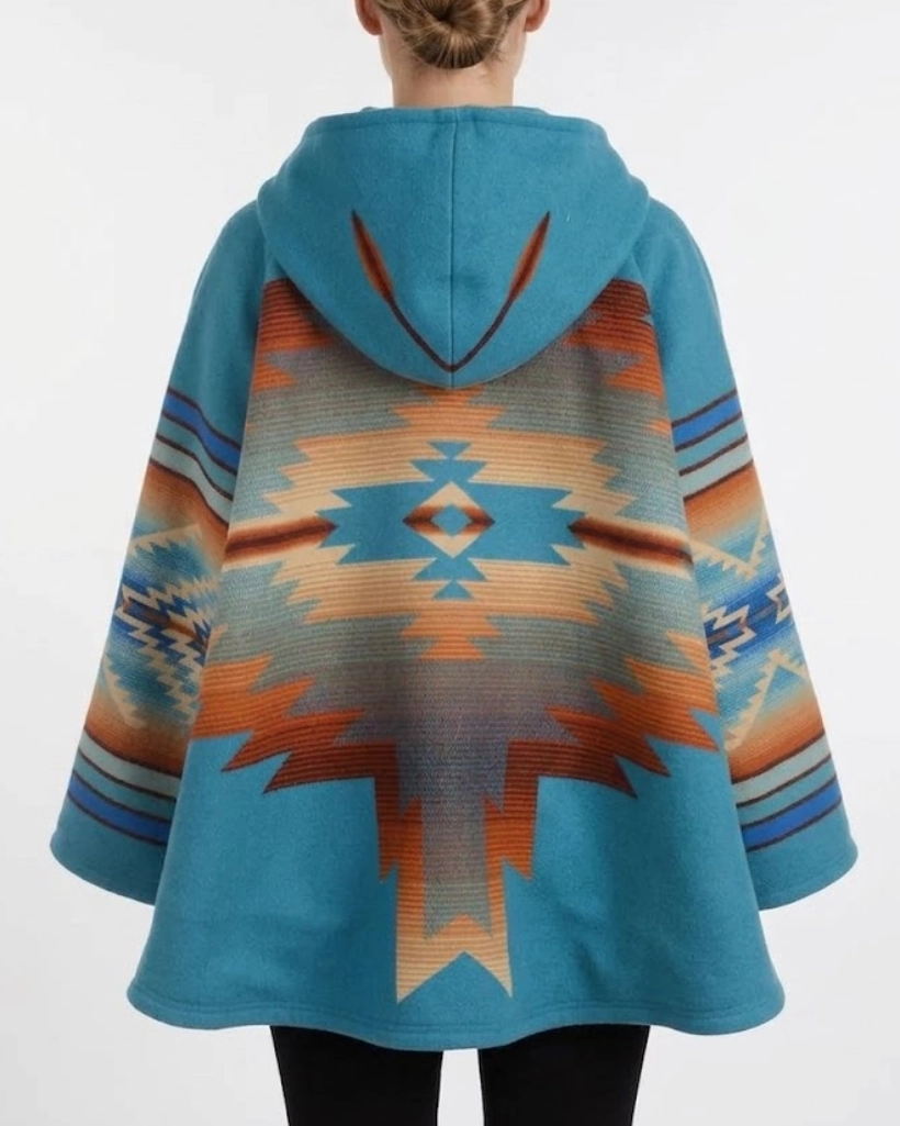 Yellowstone S03 Beth Dutton Blue Wool Coat - Image 3