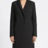 Yellowstone Season 04 Beth Dutton Black Trench Coat - Image 2