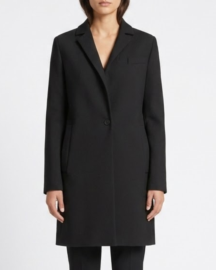 Alternative view of Yellowstone Season 04 Beth Dutton Black Trench Coat