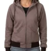 Yellowstone S04 Monica Dutton Hoodie Jacket - Image 2