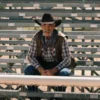 Yellowstone S04 Forrie J. Smith Brown Leather Vest - Image 4