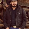 Yellowstone S05 Rip Wheeler Black Cotton Jacket - Image 4