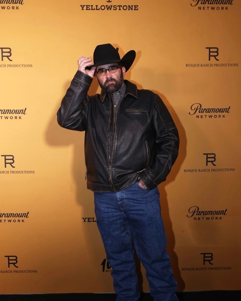 Yellowstone Season 05 Jake Ream Black Leather Jacket - Image 6