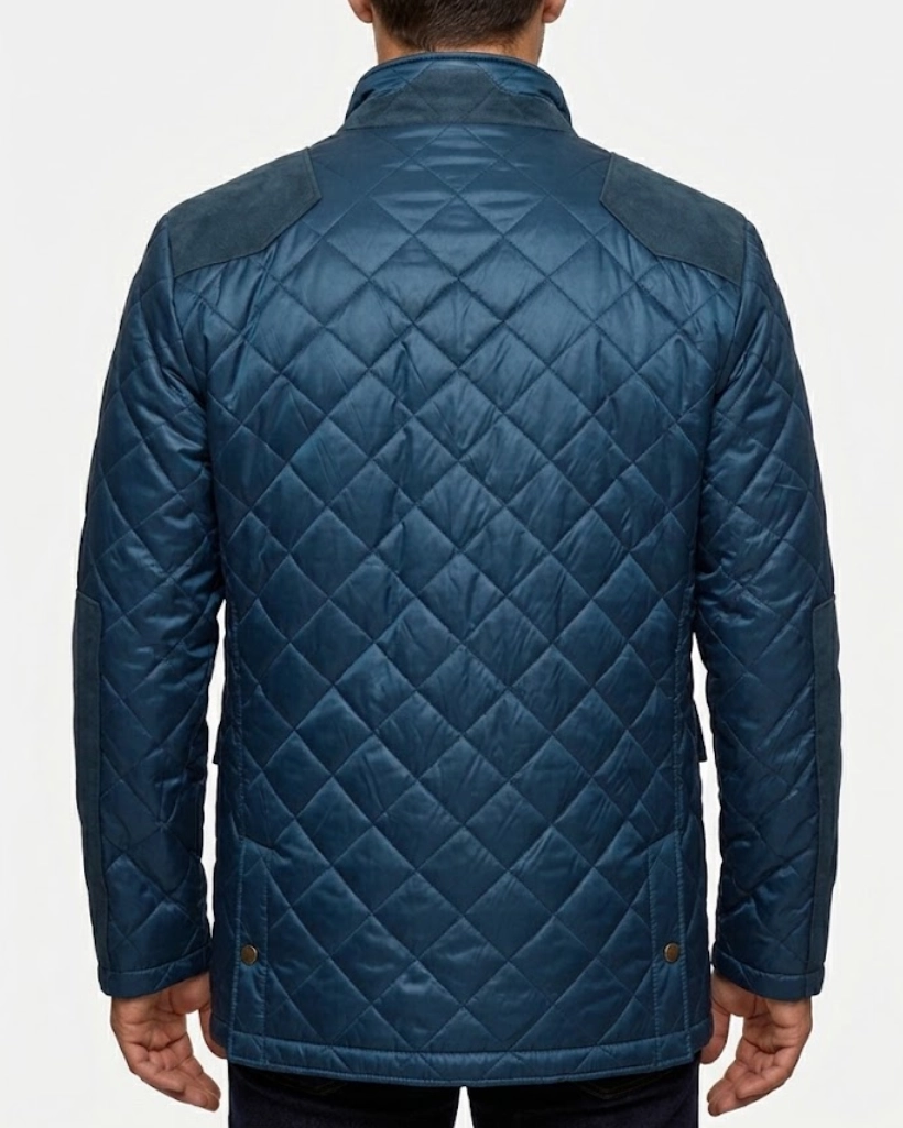 Yellowstone S01 Dan Jenkins Quilted Jacket - Image 3