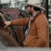 Yellowstone Season 04 Walker Puffer Brown Jacket - Image 4