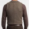 Yellowstone 1883 James Dutton Brown Wool Vest - Image 2