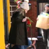 You Deserve Each Other Meghann Fahy Green Coat - Image 4