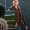 NCIS Origins S02 Shea Buckner Brown Leather Jacket - Image 4